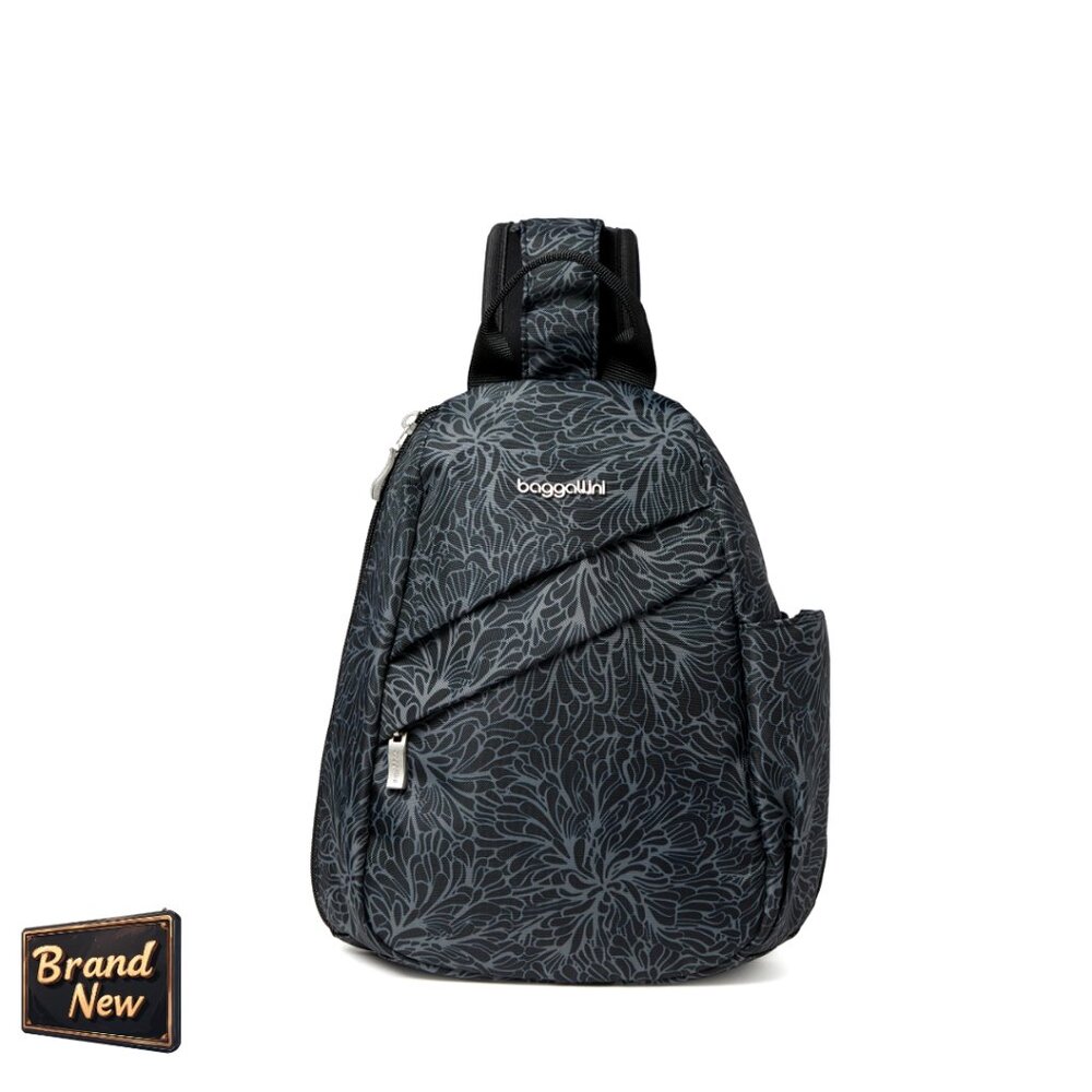 Polyester Sling Backpack with Adjustable Strap, R… - image 1